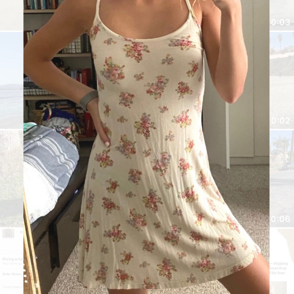 floral brandy melville dress
